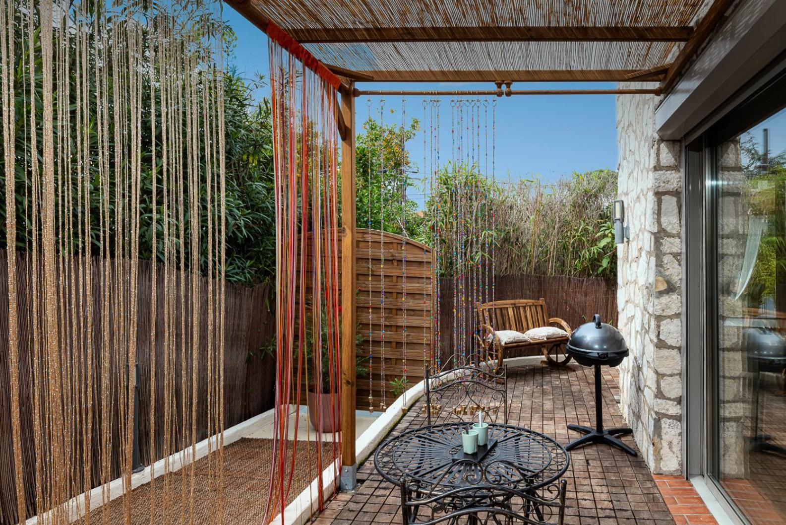 Studio Terrasse La Roulotte Du Tzigane Mandara Beach Antibes Juan-Les-Pins Buitenkant foto